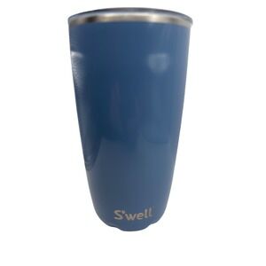 Swell Tumbler Light BlueStainless Steel Insulated Lid Travel Cup